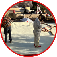 Spray Polyurethane Foam (SPF) Roofing Icon